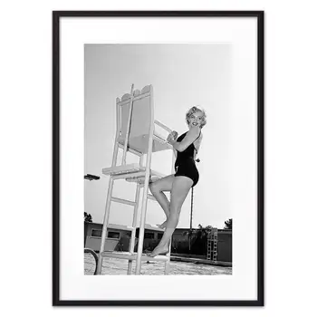 

Poster in the frame of Marilyn Monroe