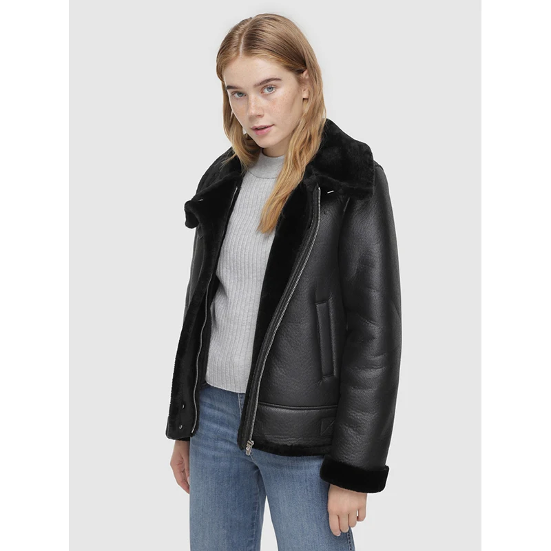 Fórmula Joven Perfecto de Mujer Doble Faz Ajustable El Corte Inglés Calidad Chaqueta Streetwear Invierno|Lana y mezclas| AliExpress