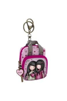 

Keychain backpack 2 zippers GORJUSS SPARKLE & BLOOM YOU CAN HAVE MINE 930GJ03