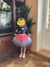 VIKITA-vestido de unicornio para niña, tutú de princesa para niña, fiesta de cumpleaños, Vestidos de Licorne para niño, Vestidos de otoño e invierno
