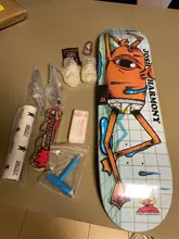 Kit completo de patineta para niña, máquina de juguete con tapa, spitfire, ruedas de monopatín, VENTURE 139, cintas de agarre grizzly