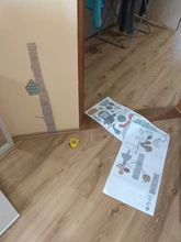 Mural Decals Wallpaper Decor Height-Measure Animal-Trees Nursery Forest Creative Nordic Modern