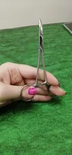 12,5/14cm mano herramienta fórceps hemostáticos para pelo pinza de pesca Alicates de bloqueo la depilación herramientas rectas y curvadas punta tijeras cortador