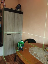 Laser-Level 12-Lines Green HILDA Vertical-Cross Super-Powerful 360-Horizontal And 3D