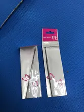 1PC de doble espiral de acero inoxidable oído a cuchara Extracción de cera de los oídos limpiador herramienta de oreja, Multi-función y portátil.