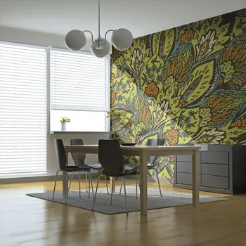 

Wall mural-pattern vintage spring-200x154 cm