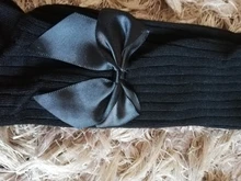 YWHUANSEN-medias de algodón con lazo para niños, pantimedias de bebé de 0 a 10 años, Primavera, Otoño e Invierno