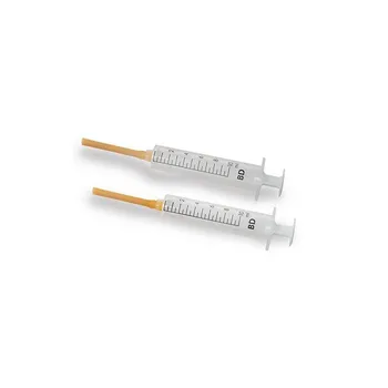 

Syringe For funnel with latex probe 10 ml.