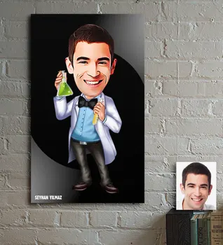 

Personalized Mr Chemical Engineer Cartoon Wooden Table-2