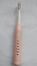 Cepillo de dientes eléctrico ultrasónico, potente, recargable por USB, lavable, blanqueamiento de dientes electrónico