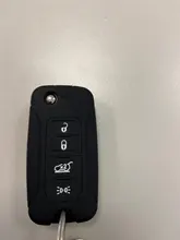 Clave tapa para Jeep renegado patriota libertad 2016 bolsa botón 4 funda para mando a distancia de coche Interior accesorios Flip clave