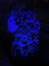 Night-Light Decor-Lighting Hxh-Lamp Gon Bedside Killua-Figure Bedroom Anime Hunter-X-Hunter