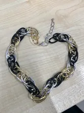 Choker Necklace Jewelry Punk Twisted Curb Cuban Chunky Vintage Women Thick Ingesight.z