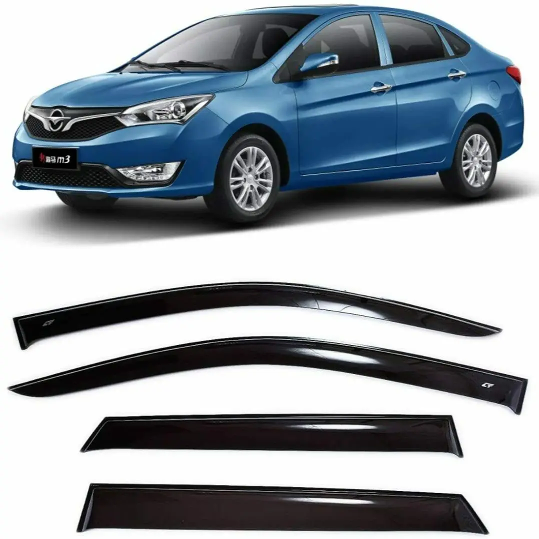 Дефлекторы окон Cobra Tuning H30313 на авто Haima M3 Sd Sedan 2013-2017 4 шт./комп. ветровики от дождя