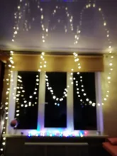 Lamps Led-String-Light Festoon Christmas-Decoration Outdoor Garland Holiday Party Waterproof