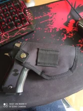 Bolsa de pistola táctica, artículo de caza, cinturón de accesorios para Glock 17 18 26, funda Universal de todas las tallas