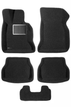 

Textile 3D mats euromat3d luxe in the salon for BMW 5 (E60) (2007-2010) metal thrust