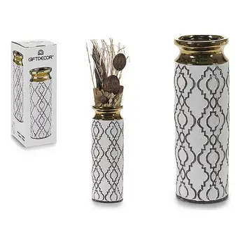 

Vase Gift Decor Golden (10 x 30 x 10 cm)