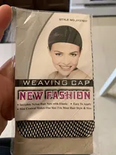 Malla de nailon para pelo de mujer, redecilla negra para la fabricación de pelucas, malla elástica, accesorios para pelucas, 1 unidad