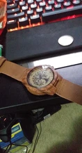Reloj de pulsera con diseño de árbol de ciervos para hombre y mujer, cronógrafo de imitación de madera, con carcasa de acrílico, color marrón