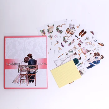

Photo album Instax book "Wish Book (lovers)", "wedding" with a set of wedding stickers for children