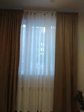 White Tulle Curtains Voile Sheer Bedroom Living-Room Japan-Style Customized Soft CITYINCITY