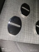 Car Styling Door Lock Cover Emblems Case For Volkswagen GTI Rline Polo Golf Passat B5