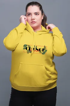 

Angemiel Wear Change Yellow Women 'S Hooded Sweatshirt