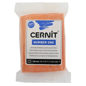 

Ce0900056 plastic polymer baked 'cernit No. 1 '56-62 gr. (754 Coral)