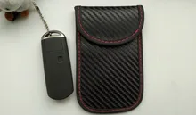Caja bloqueadora de señal de llave de coche, Faraday Cage Fob Pouch, bolsa de bloqueo RFID sin llave