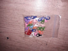 Gancho de cierre de langosta de 6x14mm, gancho de acero inoxidable colorido para collar, pulsera, fabricación de joyas, ganchos, accesorios de cierre de cadena