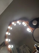 Wall-Light Vanity-Mirror-Light Makeup-Lamp Dressing-Table LED Hollywood Beauty 2 USB