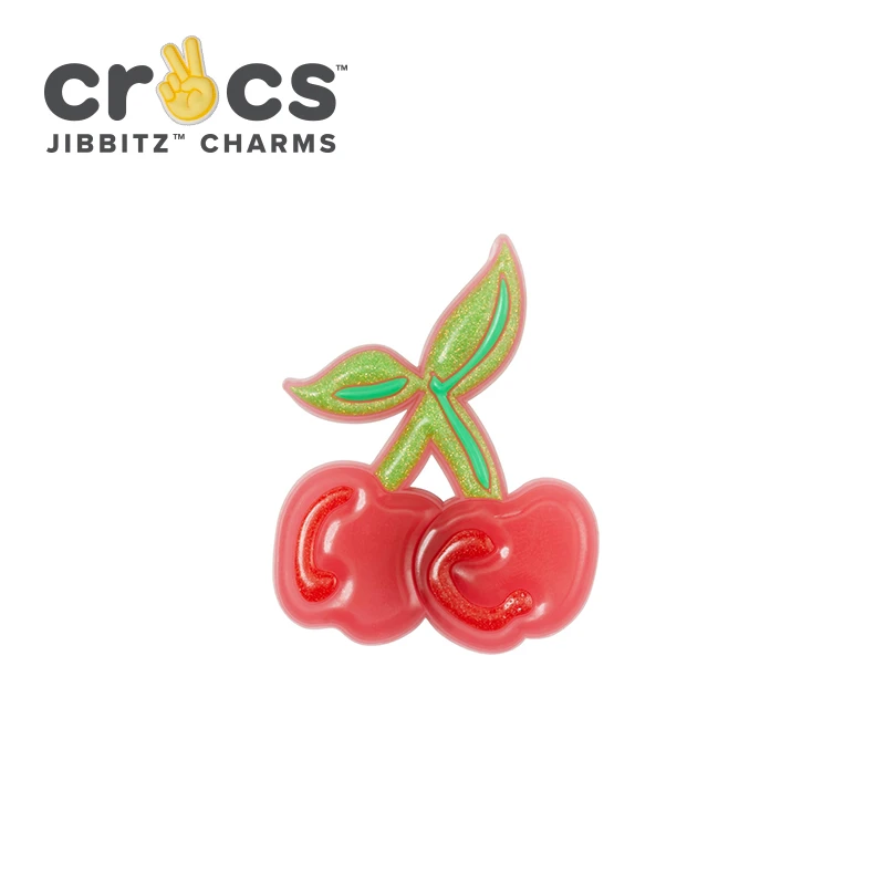 Crocs Jibbitz translucent cherries 