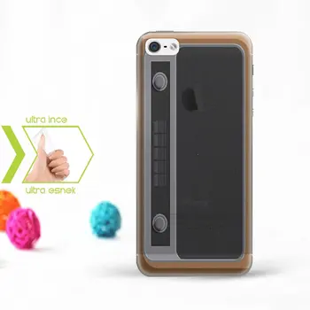 

Personalized iPhone 5-5S Slim Clear Silicone Phone Cover (Radro Themed)