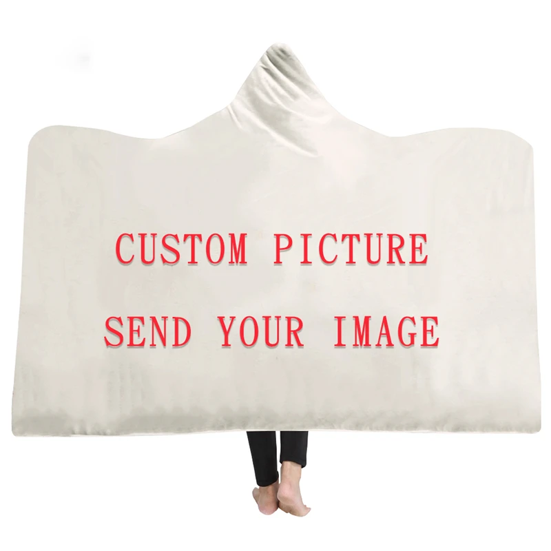 Customize-Dropshipping-Hooded-Blanket-Soft-Fluffy-Winter-Thick-Home-Travel-Airplane-Throw-Blanket-Portable-Wearable