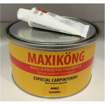 

Thixotropic polyester putty 1KG white + activator 35GR
