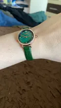 Reloj de lujo de cuarzo japonés para mujer, con esfera verde de malaquita, diamantes de imitación, de cuero genuino, resistente al agua, novedad de 2021