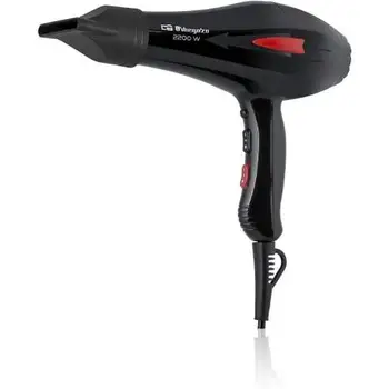 

HAIR DRYER ORBEGOZO SE 2225 - 2200W - 3 LEVELS TEMPERATURE-2 SPEEDS-2 HUBS + DIFFUSER-AIR BUTTON FR