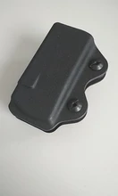 Funda para arma IWB/OWB, funda para revistas individual Mag, compatible con Glock 17 19 26/23/27/31/32/33 M9 G2C P226 USP, bolsa para revistas individual IWB