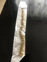 Vnox-Cadena de eslabones cubanos de acero inoxidable, collar de color dorado, plateado y negro, para hombres y mujeres