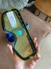 Doble resplandor Polarizado lentes de gafas de Esquí gafas de esquí profesional puede ser utilizado en conjunción con otras gafas envío de la gota