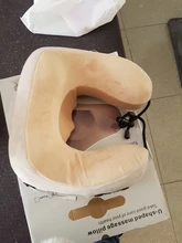 Masajeador eléctrico de cuello en forma de U, almohada multifuncional, portátil, para hombros, cervicales, para hogar y coche al aire libre, masaje relajante