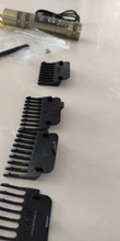 Cortadora de pelo eléctrica profesional T9 para hombre, afeitadora de peluquero, recortadora de barba, Máquina para cortar cabello de 0mm, recargable