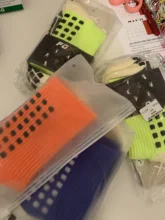 Calcetines deportivos para hombre, calcetín con fondo de toalla gruesa, dispensador de tubo, antideslizantes, para fútbol, baloncesto, novedad