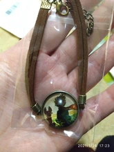 Pulsera de cuero con colgante de cristal para hombre y mujer, brazalete de artesanía a mano, joyería de moda, gran oferta, 2020