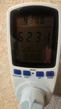 Medidores de potencia CA con enchufe europeo, medidor de voltaje Digital de 230v, medidor de consumo de energía de vatios, Monitor Analizador de electricidad