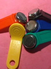5 unids/lote regrabable RFID memoria táctil clave RW1990 iButton copia tarjeta Sauna clave