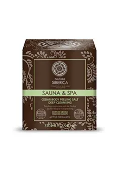 

Natura Siberia-Sauna & spa peeling with Cedar detox salt-based body 370 ml