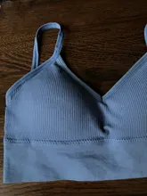 Yoga Fitness las mujeres las niñas deporte de algodón de moda de las mujeres Bra Tops transpirable deportes Yoga correr Sujetador Deportivo