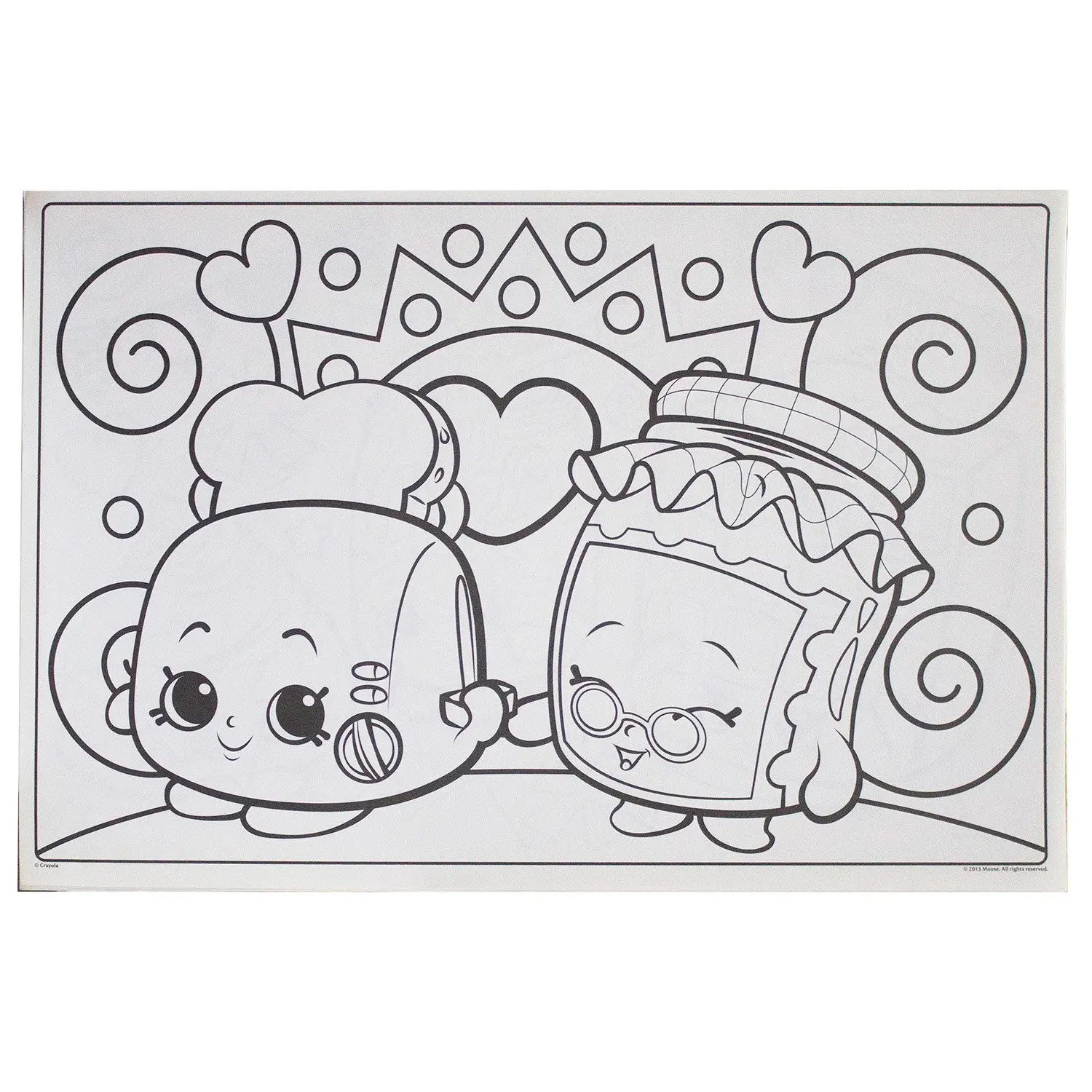 Shopkins Coloring Pages Roxy Ring To Buy